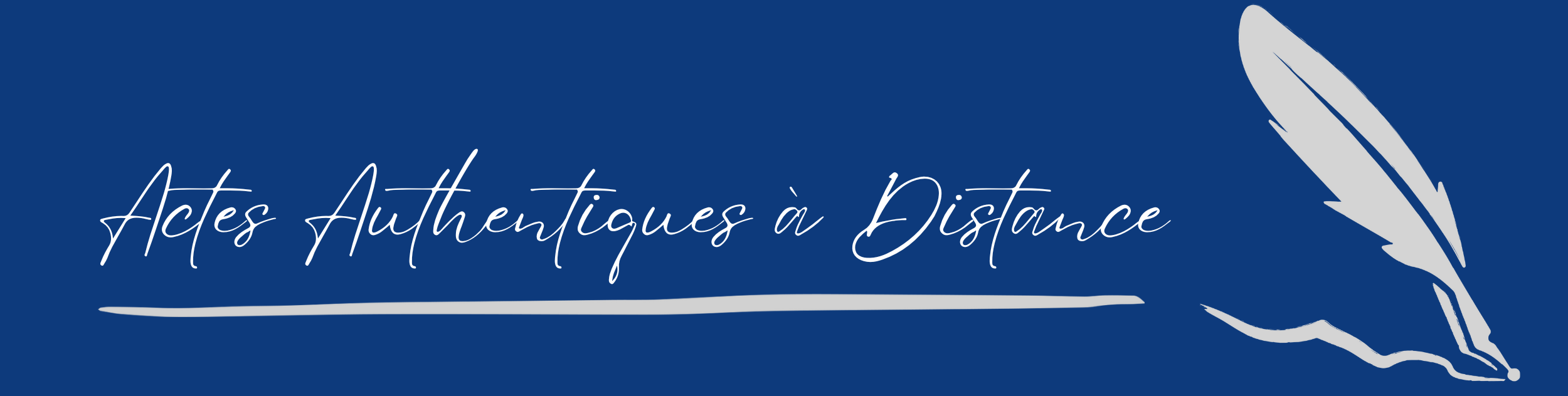 Bannière de la page actes authentiques electroniques a distance