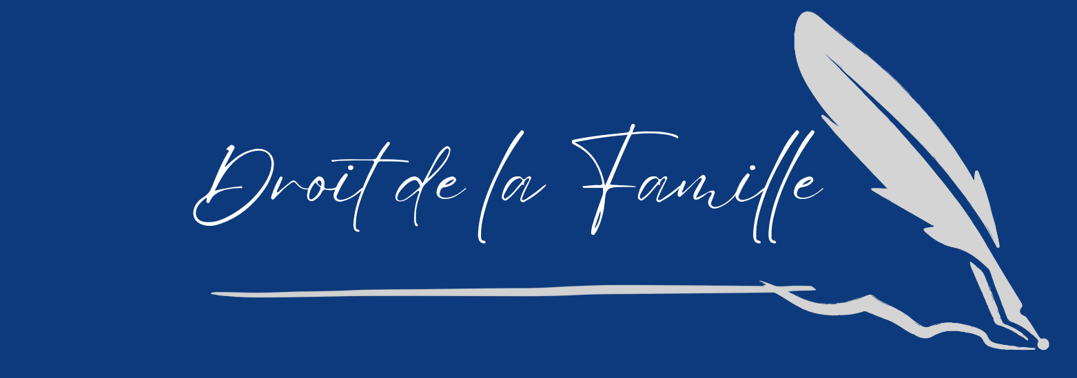 Bannière de la page droit de la famille