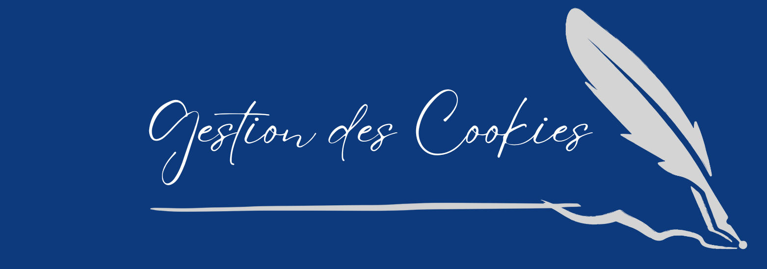 Bannière de la page Gestion des cookies