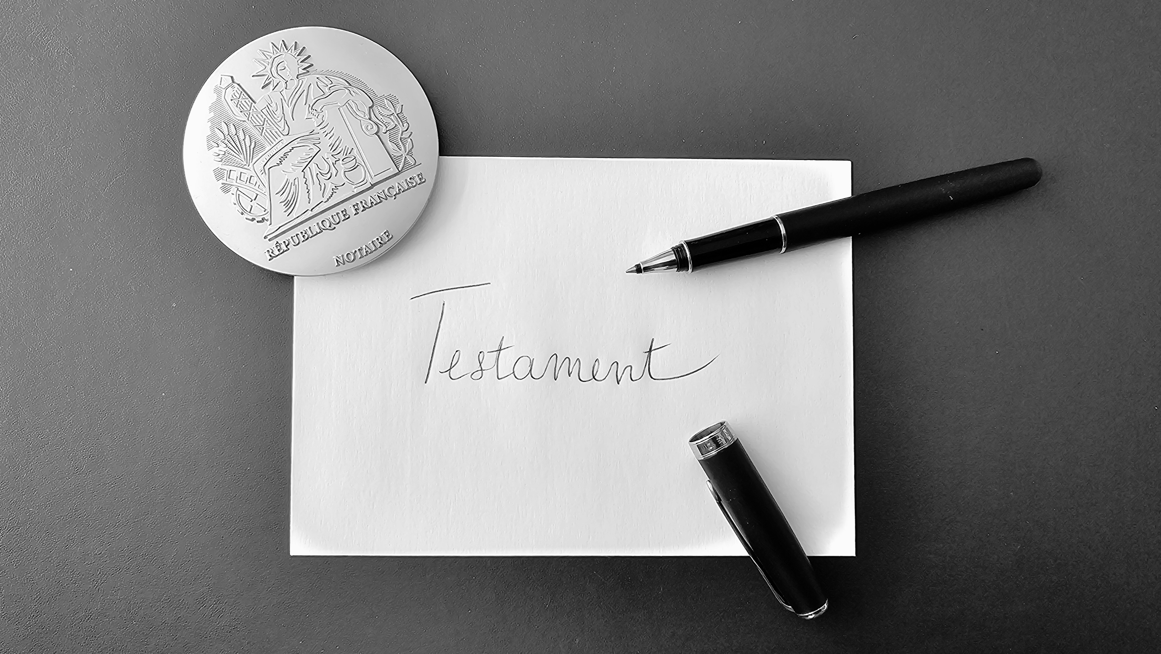 illustration de Testament et succession